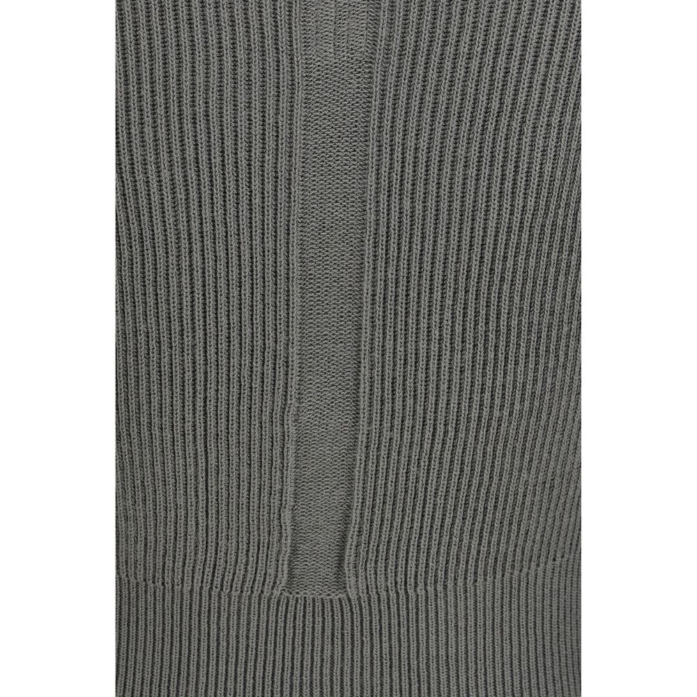 Sweat-shirt bicolore en laine Rick Owens Oves Aries