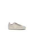 Baskets basses Rick Owens en cuir de veau gris Bos Taurus