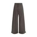 SA SU PHI Pantaloni Casual Grigi in Cotone