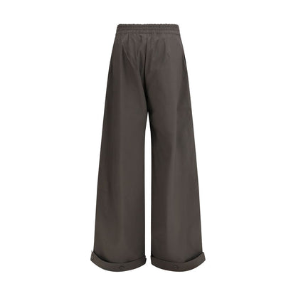 SA SU PHI Pantaloni Casual Grigi in Cotone