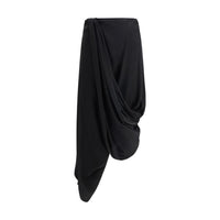 Maison Margiela Black Copper Midi Skirt