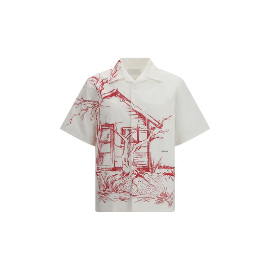 Camicia Prada in cotone bianco