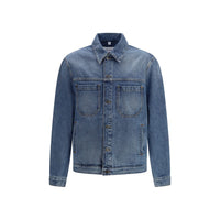 Off-White Blue Cotton Denim Jacket