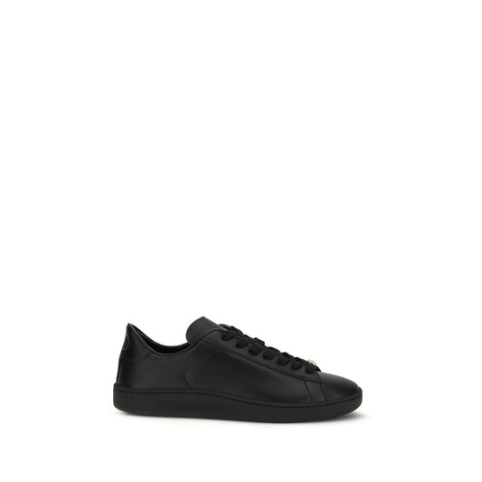 Sneakers Valentino Garavani in pelle di vitello nera Bos Taurus