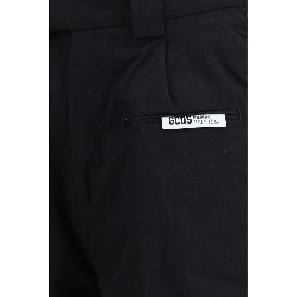 Shorts bermudas GCDS en coton noir