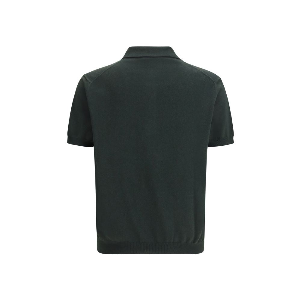 Polo Tom Ford bicolore in cotone