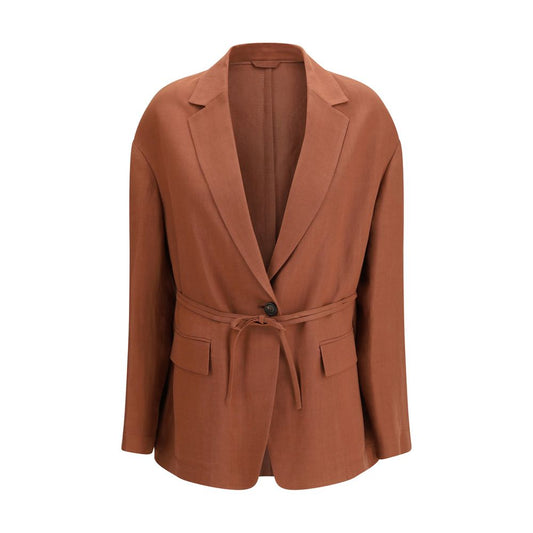 Brunello Cucinelli Blazer in Viscosa Multicolore