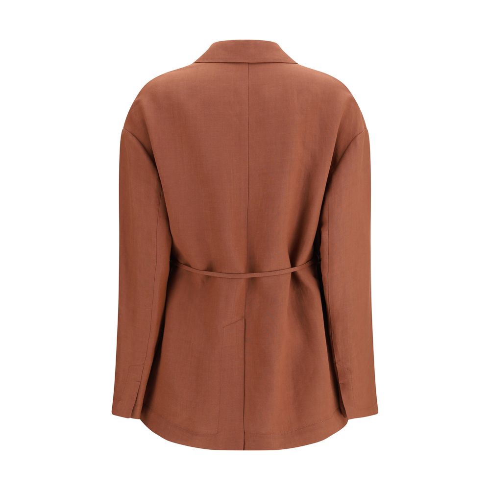 Brunello Cucinelli Blazer in Viscosa Multicolore