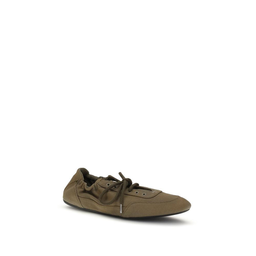 Sneakers sportive Prada in cotone bicolore
