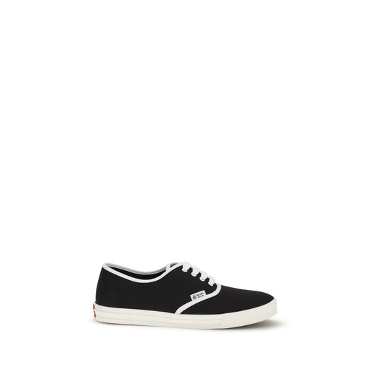 Sneakers sportive Prada in cotone nero