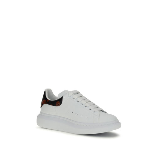 Zapatillas bajas Alexander McQueen de piel de ternera blanca Bos Taurus