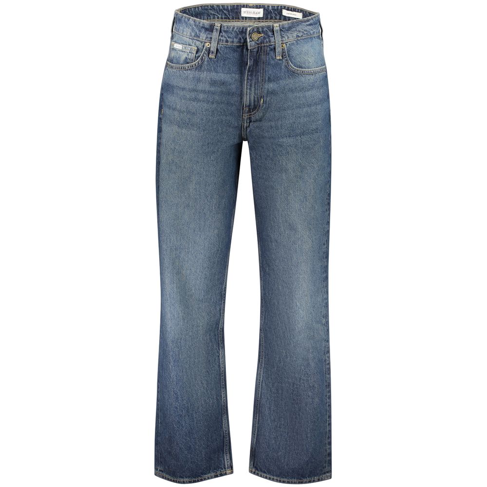 Jean Guess Jeans Blu Cotton pour homme