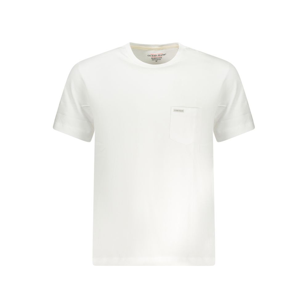 T-shirt da uomo in cotone Guess Jeans Bianco