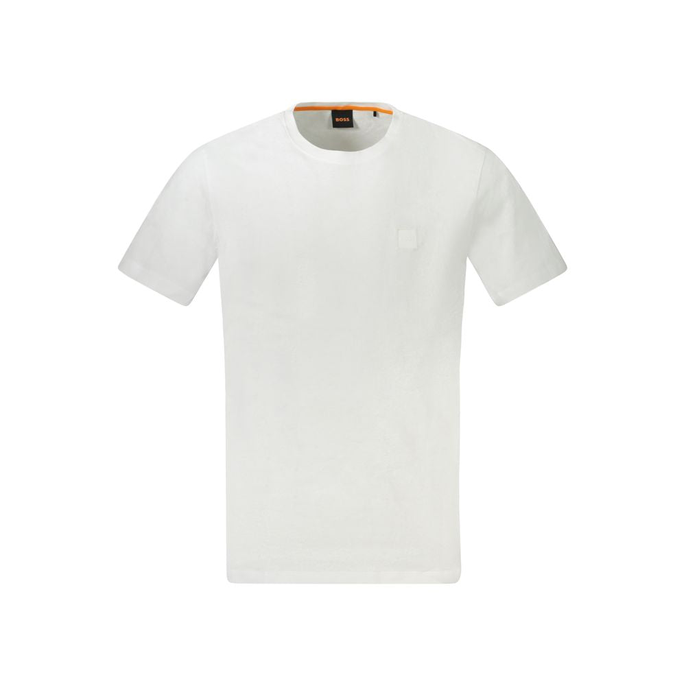 T-shirt da uomo Hugo Boss in cotone bianco