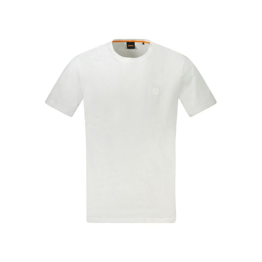 T-shirt da uomo Hugo Boss in cotone bianco