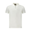 Polo Hugo Boss da uomo in cotone bianco