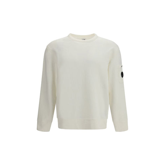 Felpa C.P. Company in cotone bianco