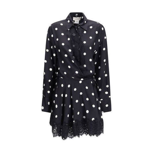 Abito casual Max Mara in seta nera