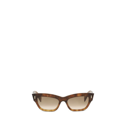 Occhiali da Sole Alexander McQueen Marroni in Acetato