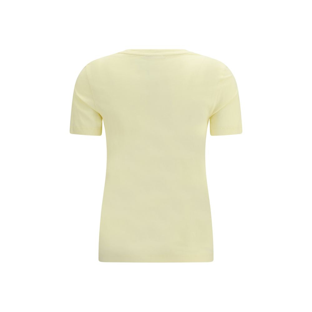 T-shirt in cotone bicolore Maison Kitsuné
