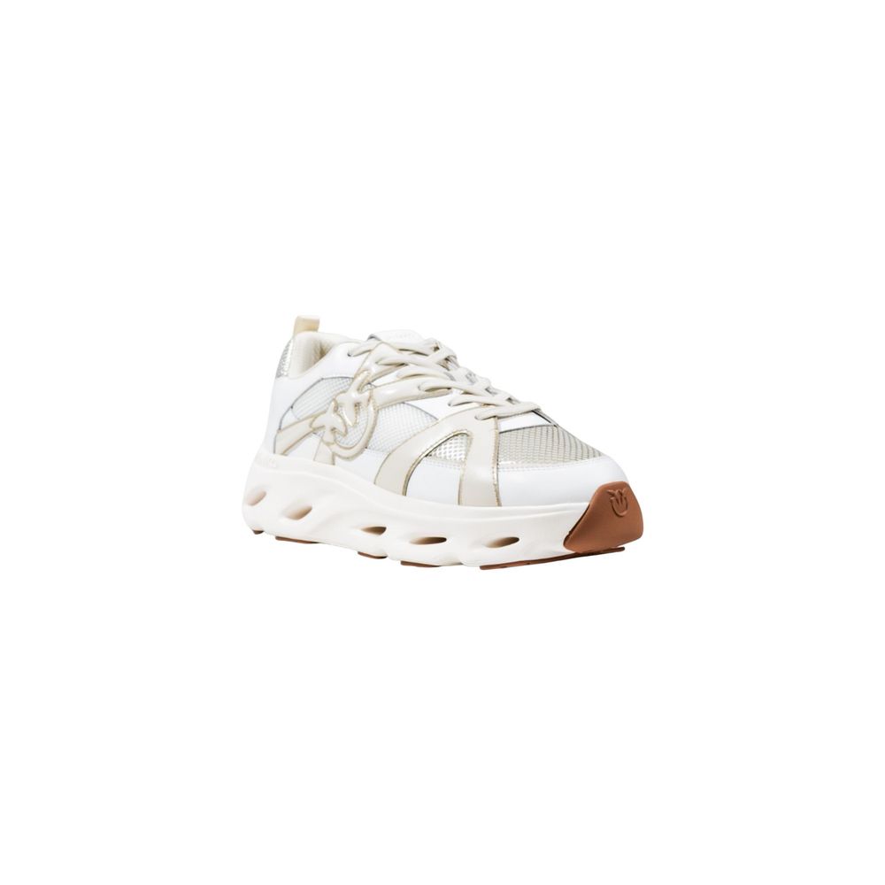 Zapatillas deportivas PINKO de piel blanca