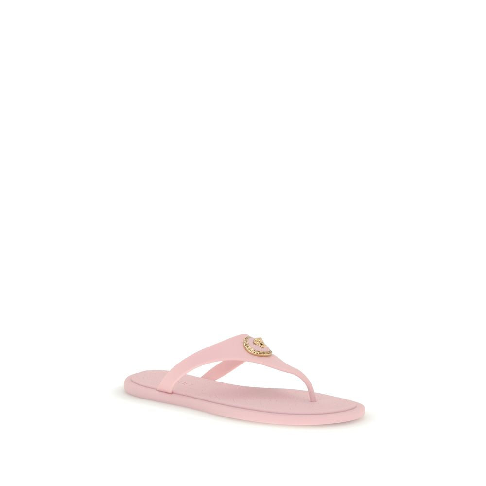 Versace Sandali Infradito in Gomma Multicolor