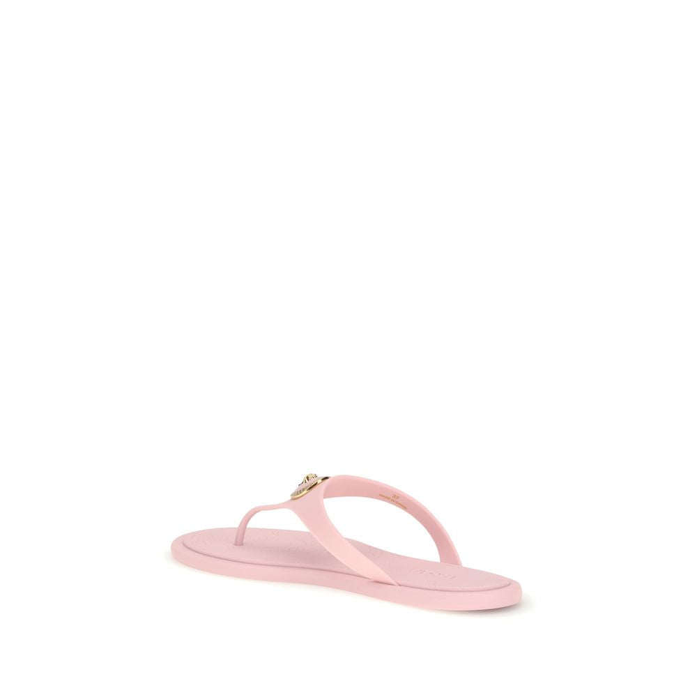 Versace Sandali Infradito in Gomma Multicolor