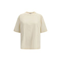 T-shirt Golden Goose in cotone beige