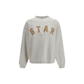 Felpa Golden Goose in cotone grigio