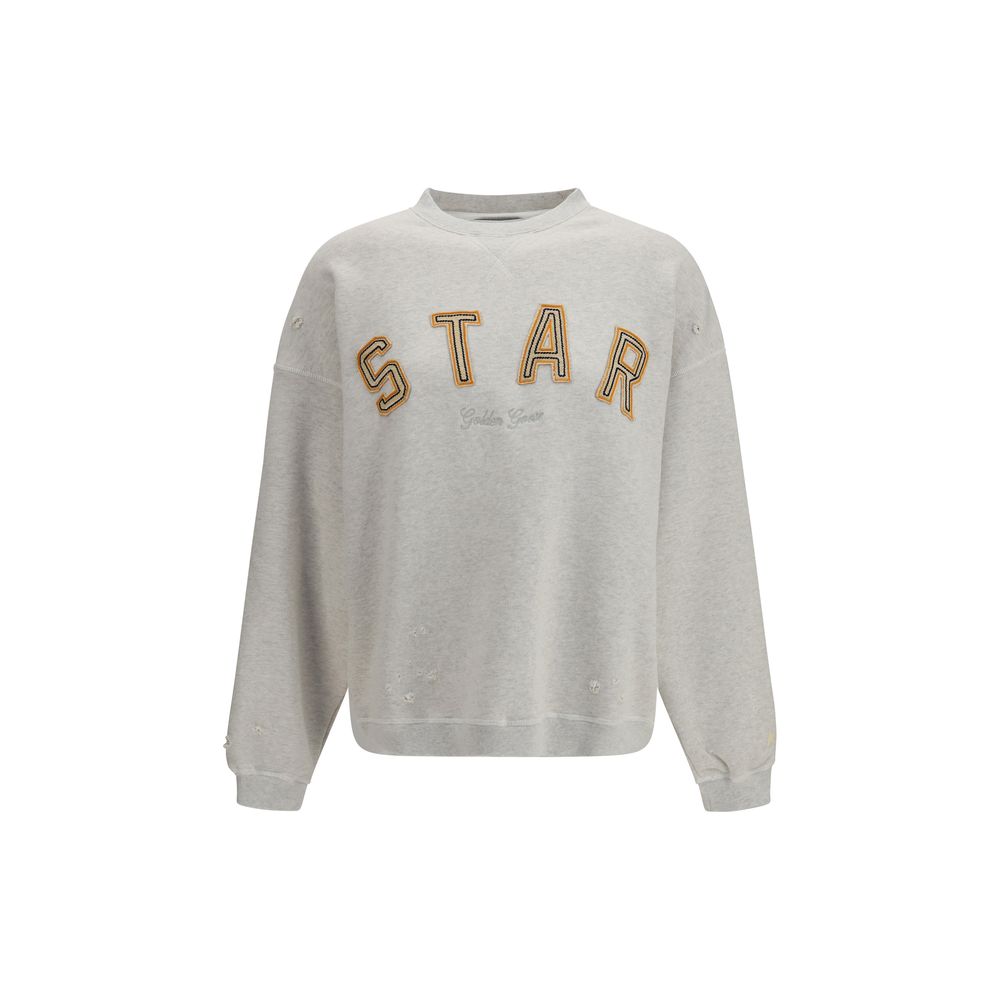 Sweat-shirt Golden Goose en coton gris