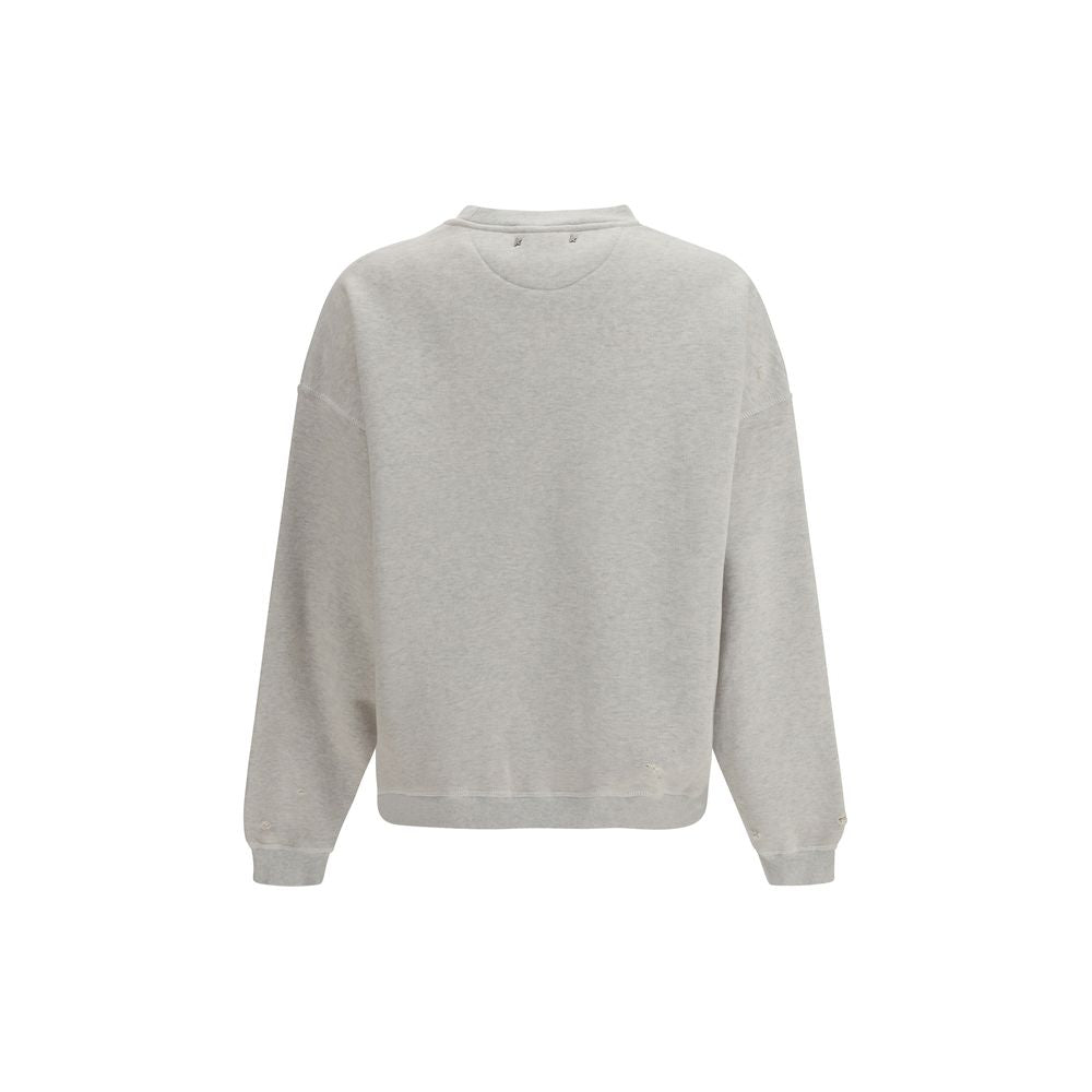 Sweat-shirt Golden Goose en coton gris