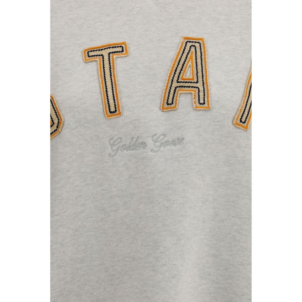 Sweat-shirt Golden Goose en coton gris