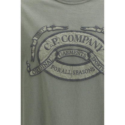 T-shirt bicolor in cotone C.P. Company