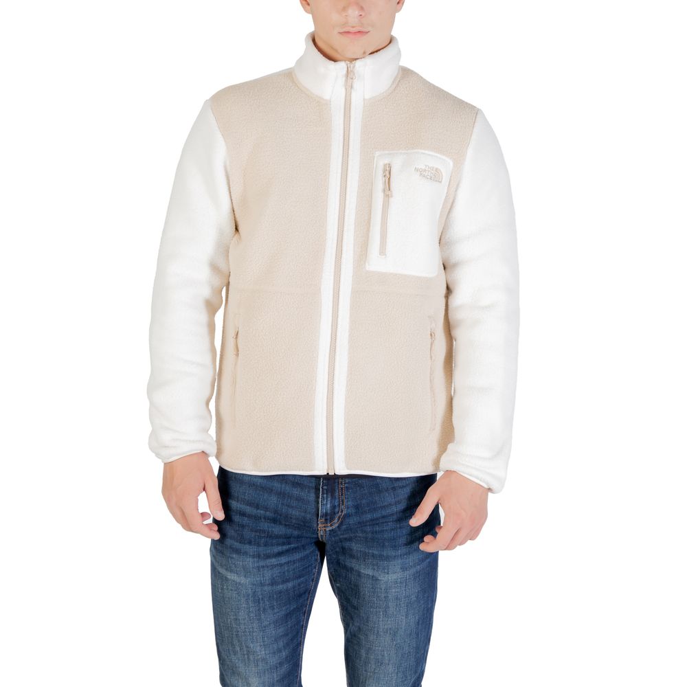 The North Face beige sweatshirt i polyester