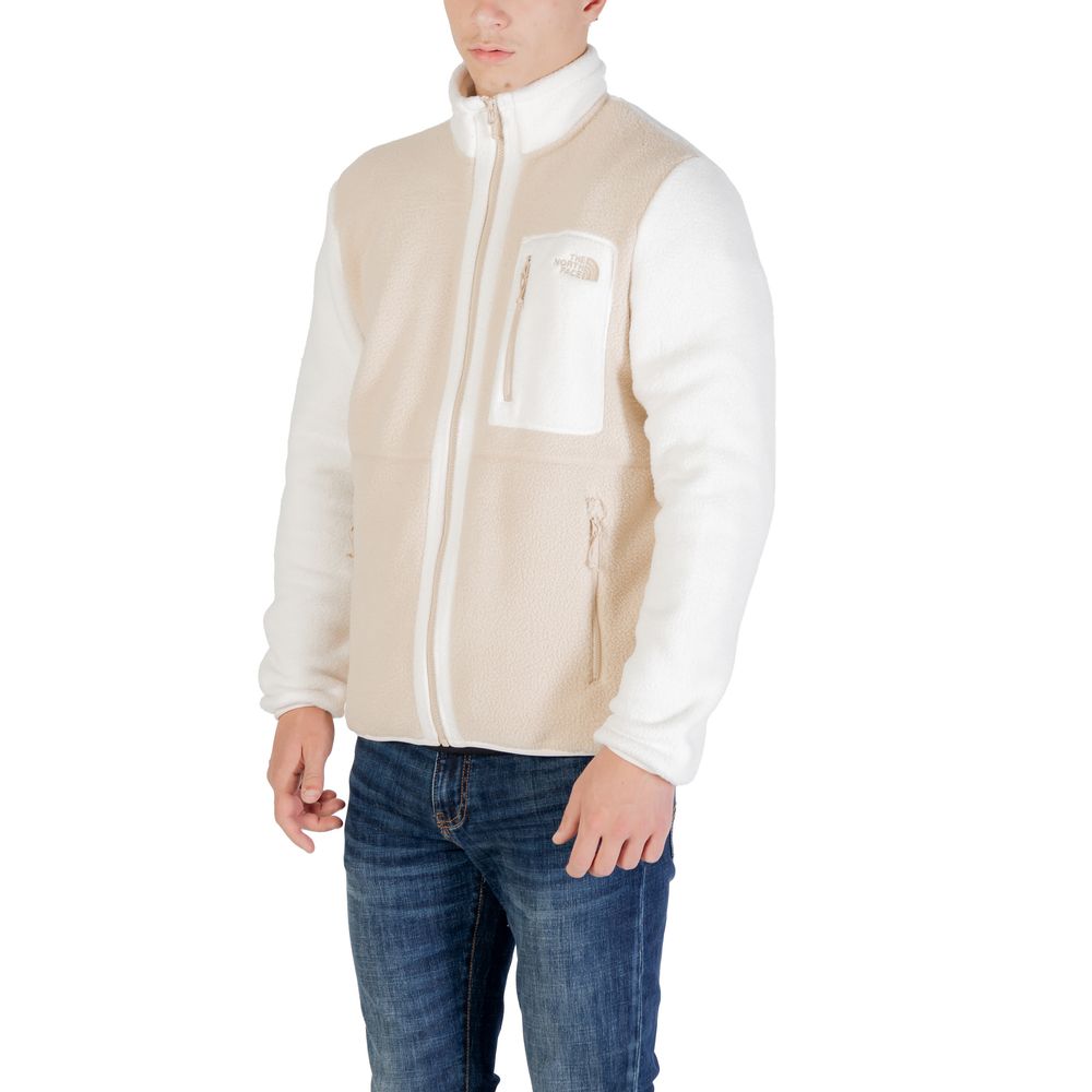The North Face beige sweatshirt i polyester
