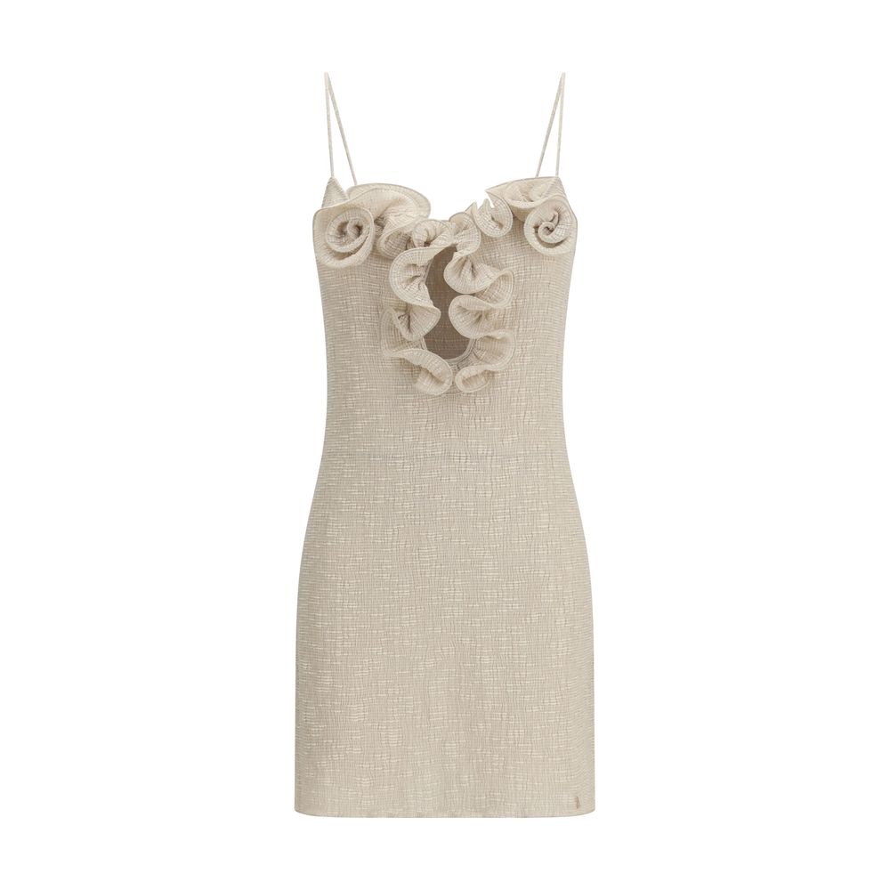 Magda Butrym Abito Casual in Lyocell Beige