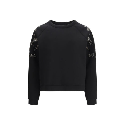 Felpa Max Mara in poliestere nero