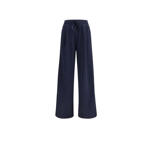 Pantaloni casual Max Mara in cotone blu