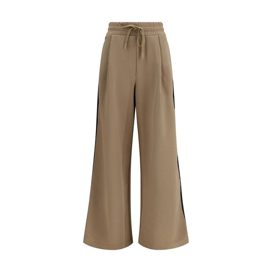 Pantaloni casual Max Mara in cotone beige