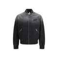 Bomber Off-White in cotone nero