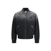 Off-White Black Cotton Bomber