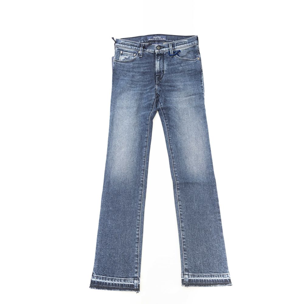 Jeans femme Jacob Cohen en coton bleu