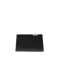Borsa a Spalla Jacquemus in Pelle di Vitello Nera Bos Taurus