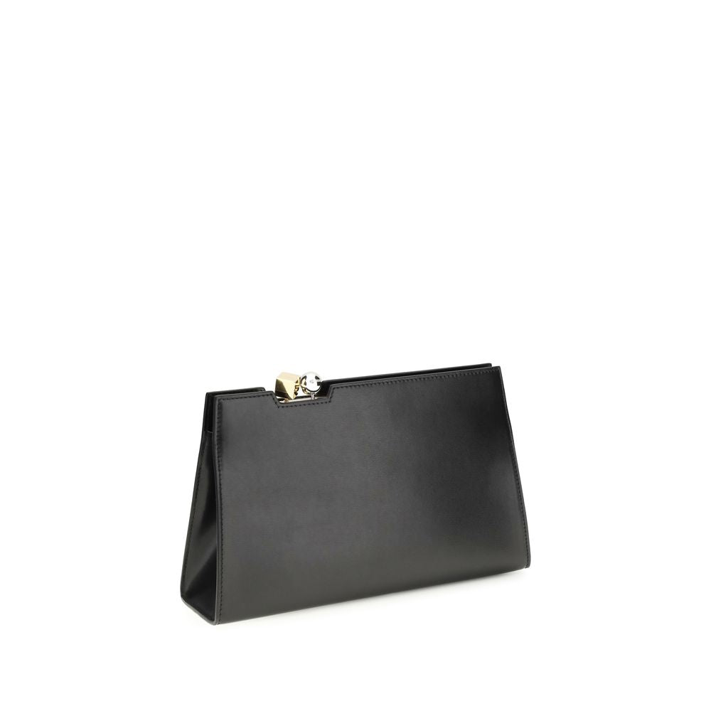 Sac bandoulière Jacquemus en cuir de veau noir Bos Taurus