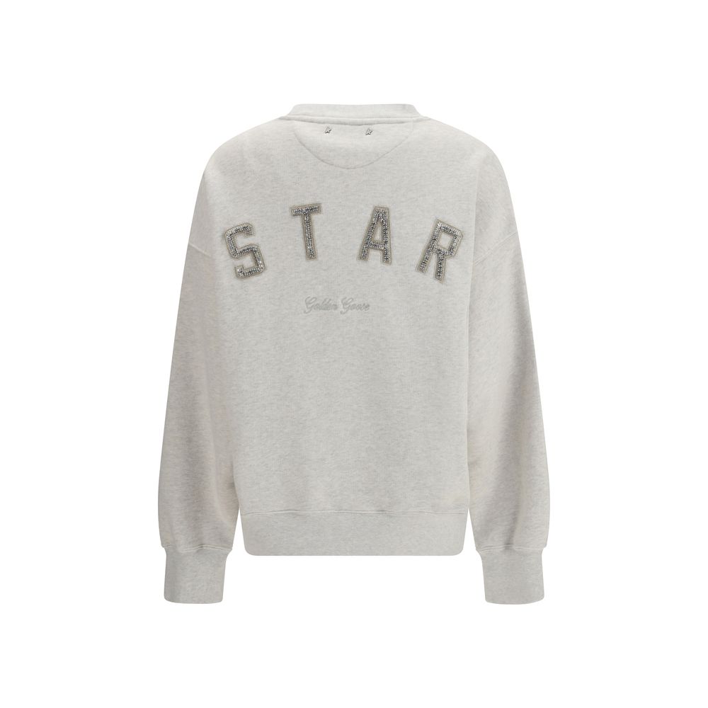 Sweat-shirt Golden Goose en coton gris