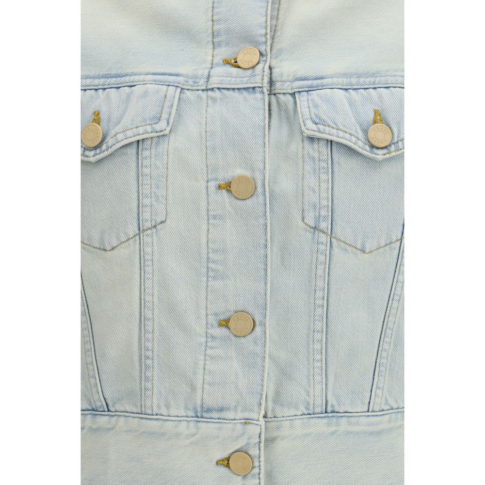 Veste en jean en coton bleu Jacob Cohen