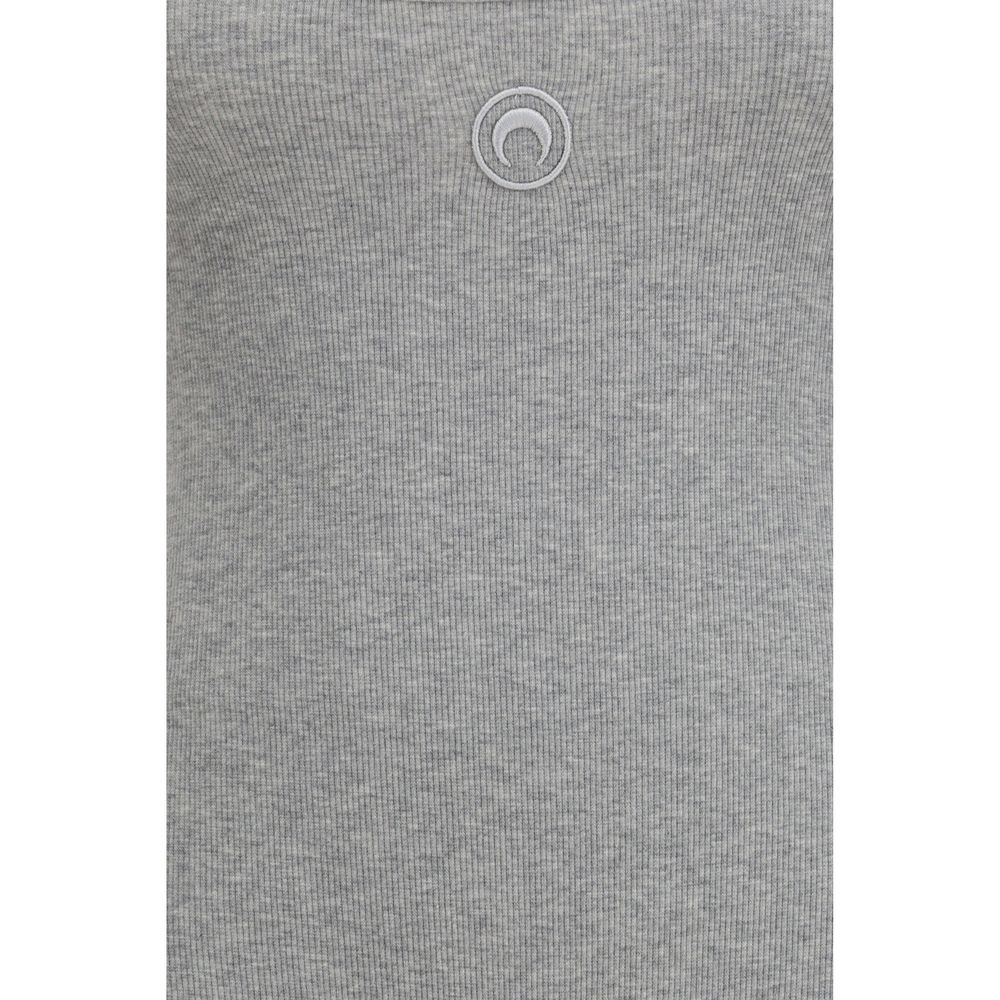 Tuta intera Marine Serre in cotone grigio