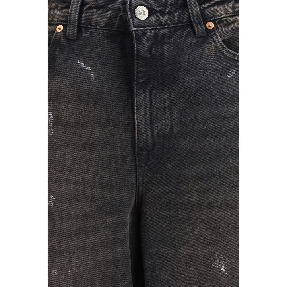 Notre jean noir en coton coupe décontractée Legacy
