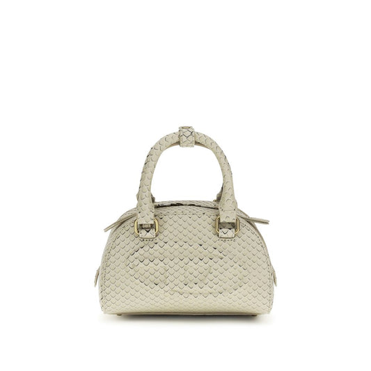 Borsa Diesel in pelle di vitello beige Bos Taurus