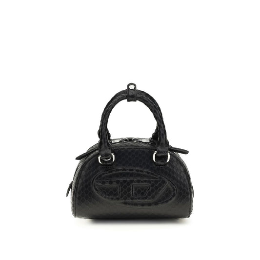 Borsa Diesel in pelle di vitello nera Bos Taurus